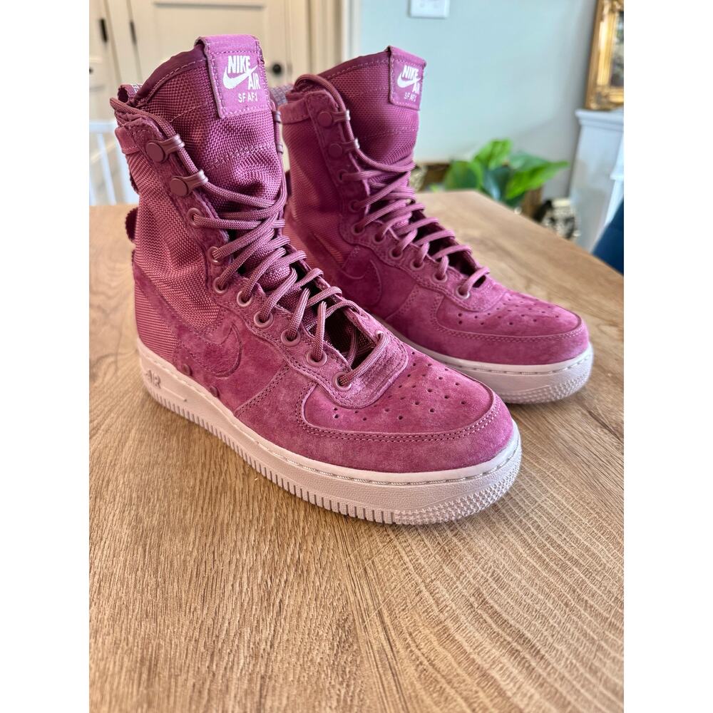 Nike | SF Air Force 1 Force is Female | Vintage Wine | AJ1700-600| Wm’s Size 6.5